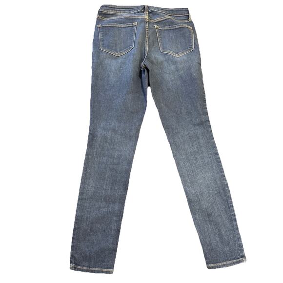 Old Navy Jeans Women’s Size 10 Denim Blue Mid Rise Super Skinny Ankle - Picture 4 of 6